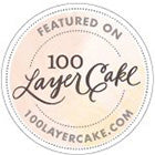Featured on 100 Layer Cake Badge