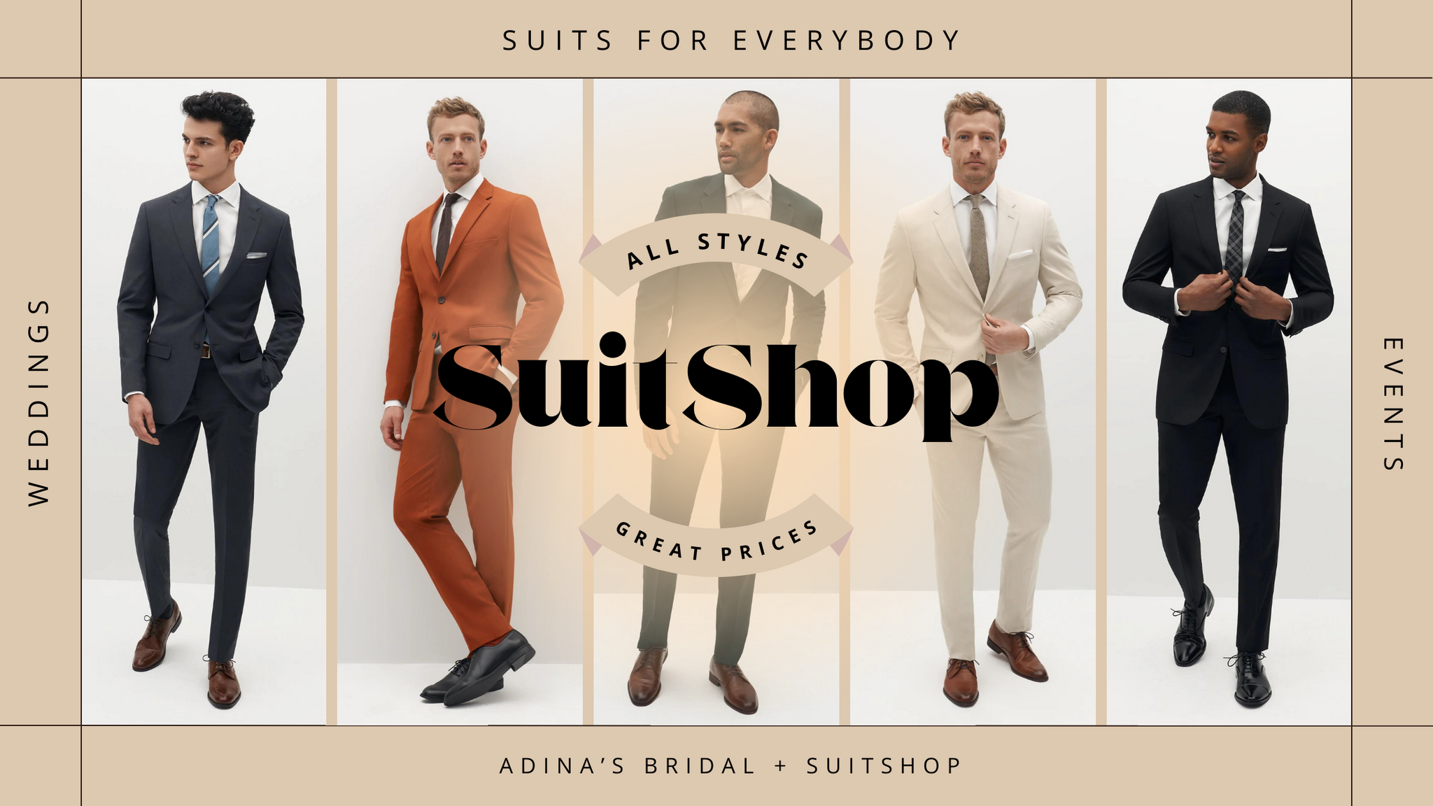 Wedding Suits for the Whole Group