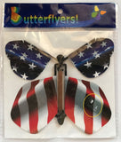 Stars & Strips wind up flying butterfly