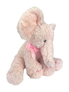 Pink Elephant Plush Teddy Bear – Soft Toy Baby Gift, Christening, Baby Shower, Birthday or Christmas Toys for Kids - iBuy Africa 
