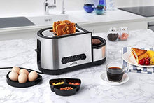 Load image into Gallery viewer, Toaster, Aicok 5-in-1 Toaster with Egg Boiler and Poachers, 2 Slice Toaster with Mini Frying Pan, Steamer - iBuy Africa 
