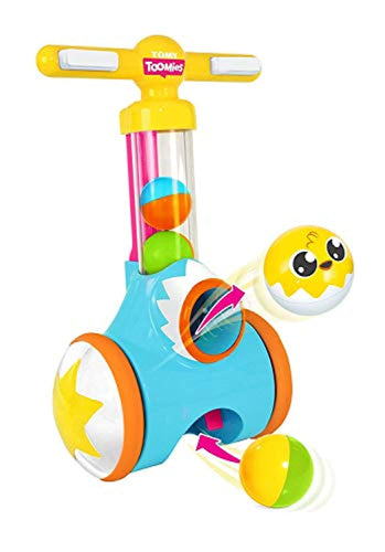 TOMY Toomies Pic & Pop Push Along Baby Toy Toddler Ball Popper With Ball Launcher And Collector - iBuy Africa 