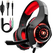 Load image into Gallery viewer, Gaming Headset for PS4, Beexcellent Comfort Noise Reduction Crystal Clarity 3.5mm LED Professional Headphone with Mic for Xbox One PC Laptop Tablet Mac Smart Phone - iBuy Africa 
