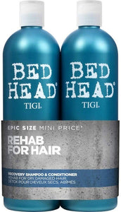 Bed Head by Tigi Urban Antidotes Recovery Moisture Shampoo and Conditioner, 750 ml, Pack of 2 - iBuy Africa 