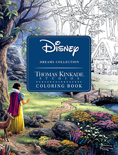 Disney Dreams Collection Thomas Kinkade Studios Coloring Book - iBuy Africa 