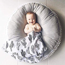 Load image into Gallery viewer, Fyore 100% Natural Fabric Baby Mat for Play Crawling Sleeping Changing Soft Warm Thick Padded Cute Edge 80cm Large - iBuy Africa 
