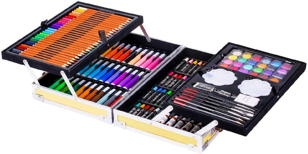 145 Pcs Deluxe Art Set,Artist Drawing&Painting Set,Art Supplies with Case,Professional Art Kit for Kids,Teens and Adults - iBuy Africa 