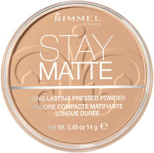 Load image into Gallery viewer, Rimmel London Stay Matte Pressed Powder, Shine Control Formula with Mineral Setting, Transparent, 14 g - iBuy Africa 

