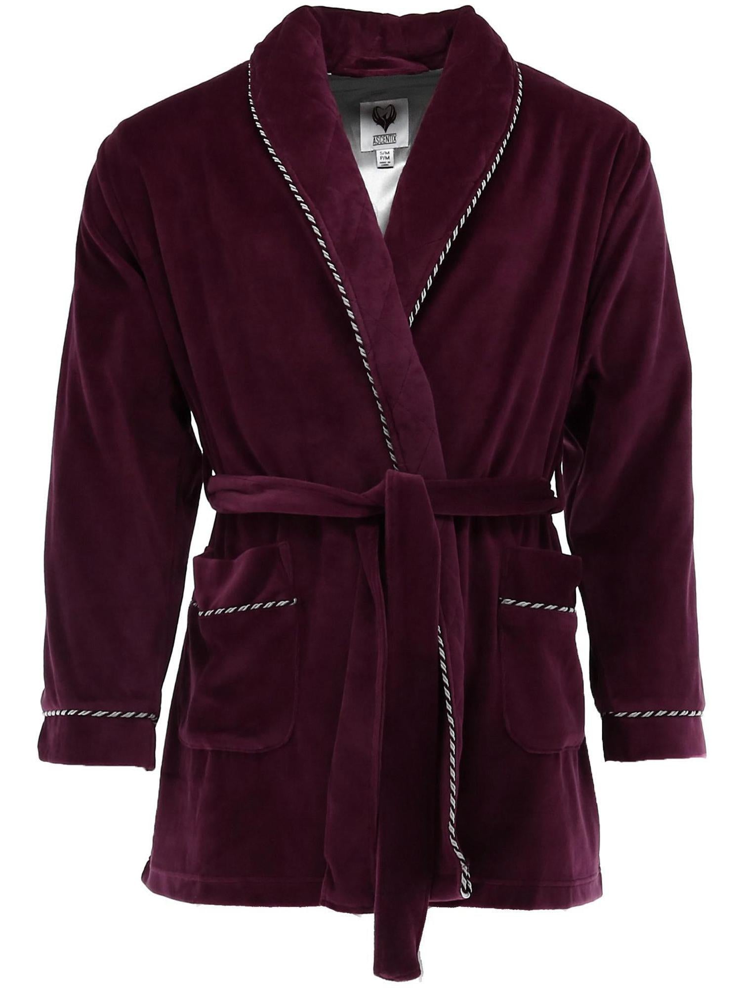 Velour Smoking Jacket - FLJ CORPORATIONS