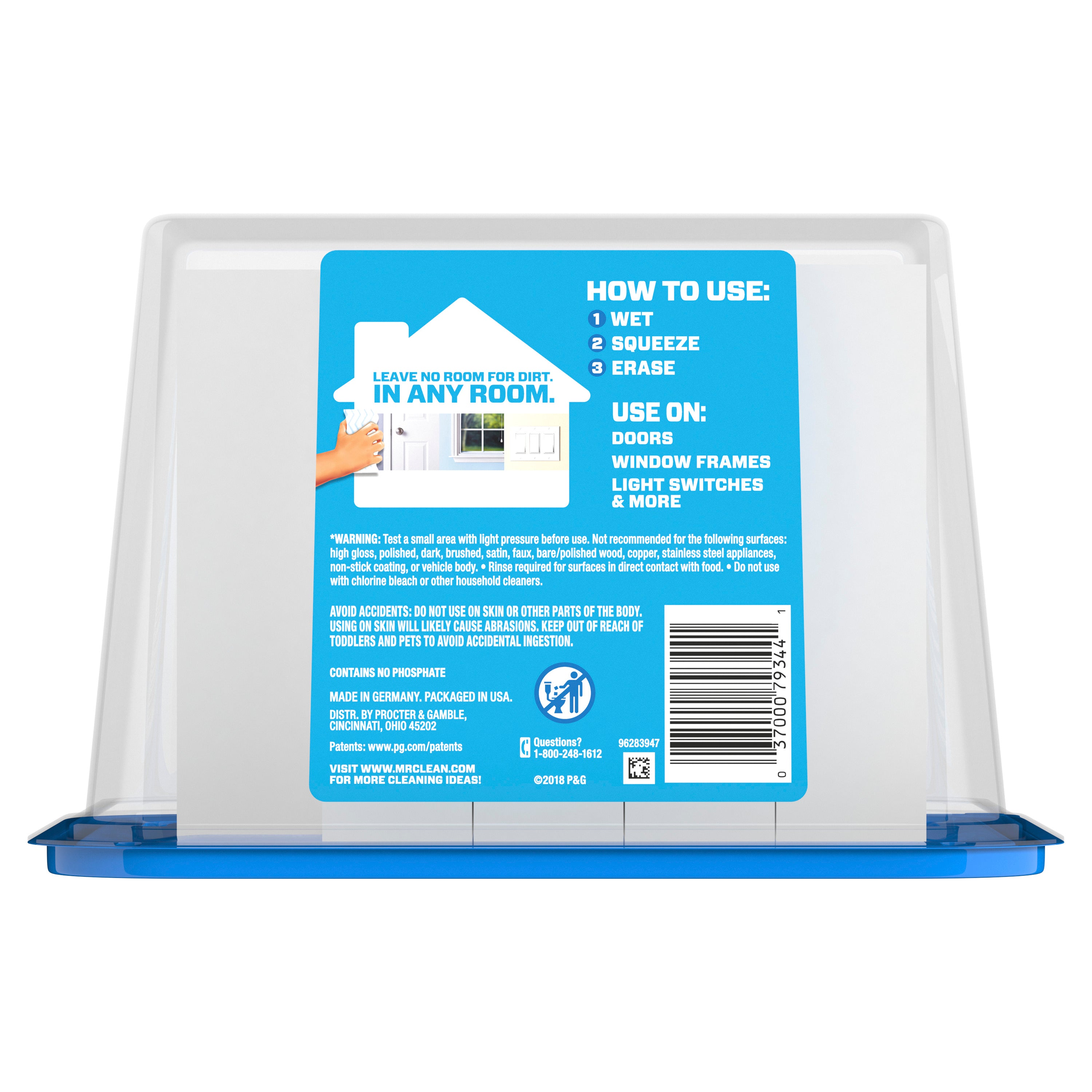 Mr. Clean Magic Eraser Original Cleaning Pads with Durafoam, 9 Ct - FLJ CORPORATIONS