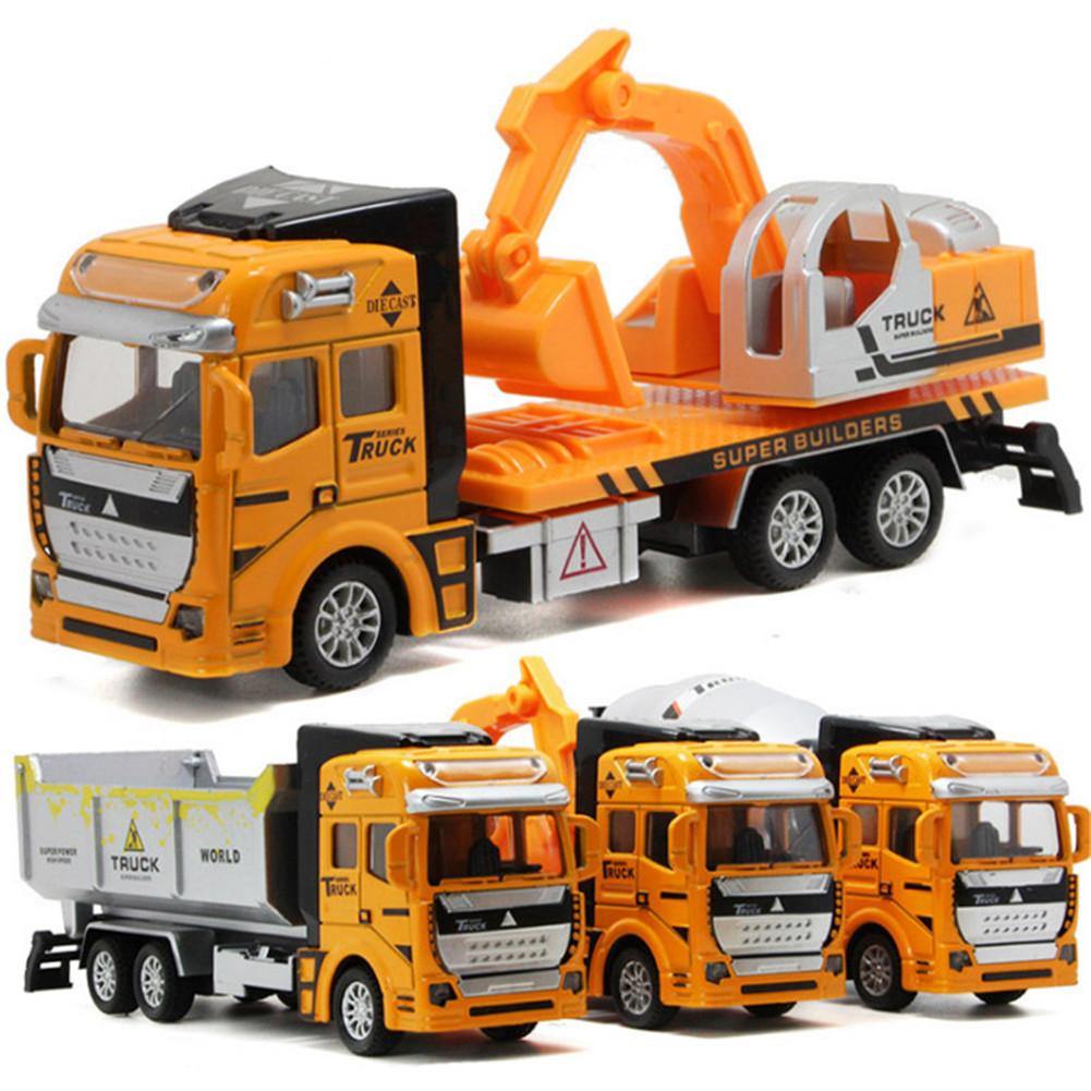 Toys for Boys Truck Toy Kids Construction Vehicles 3 4 5 6 7 Year Baby Xmas Gift, Dump truck 1pc - FLJ CORPORATIONS