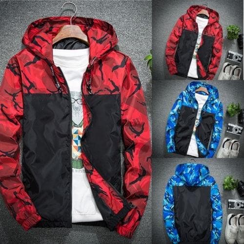 Camouflage Coat Hoodies Jacket - FLJ CORPORATIONS