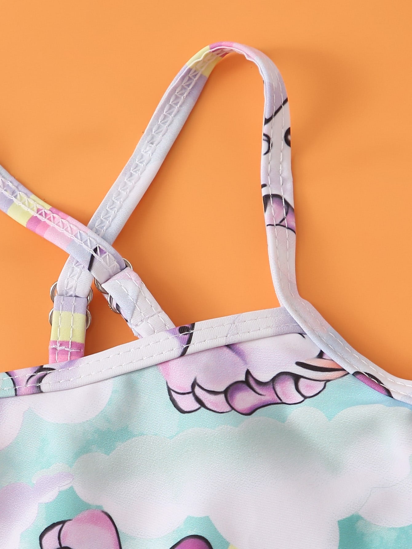 Toddler Girls Cartoon Unicorn Bikini Swimsuit - FLJ CORPORATIONS