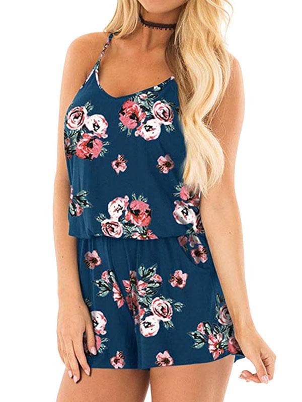 High Waist Playsuit Romper - FLJ CORPORATIONS