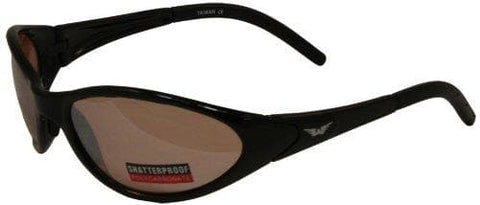 Jaguar Sunglasses (Black Frame/Driving Mirror Lens)