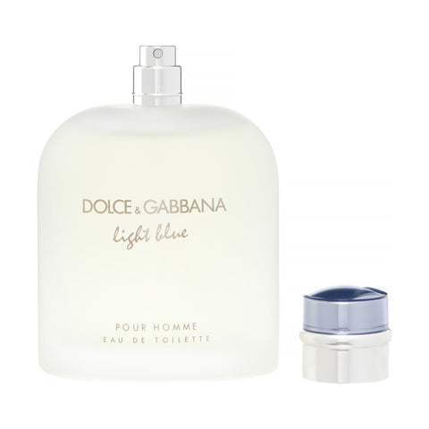 ($116 Value) Dolce & Gabbana Light Blue Pour Homme Eau De Toilette Spray, Cologne for Men, 6.7 Oz - FLJ CORPORATIONS