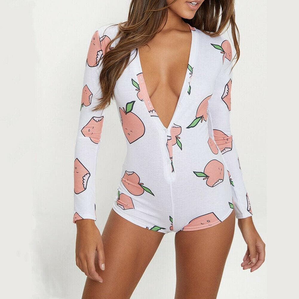 Romper Bodysuit Shorts Sleepwear - FLJ CORPORATIONS