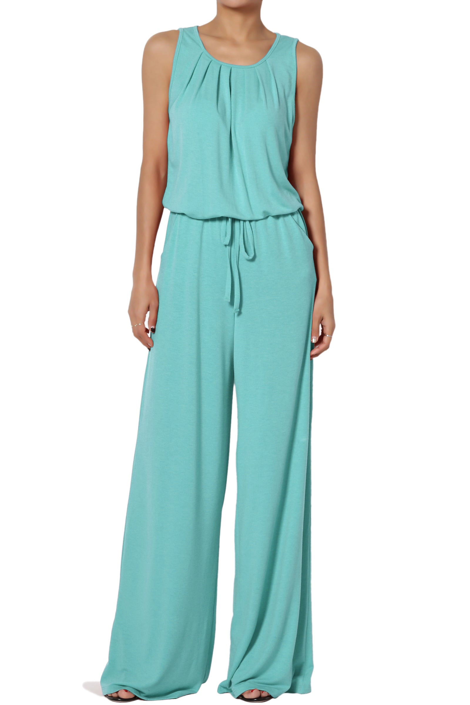 Wide Leg Pants Jumpsuit - FLJ CORPORATIONS