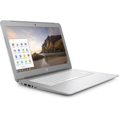 Refurbished HP 14-ak040wm 14" Chromebook, Chrome, Intel Celeron N2940 Processor, 4GB RAM, 16GB eMMC Drive - FLJ CORPORATIONS