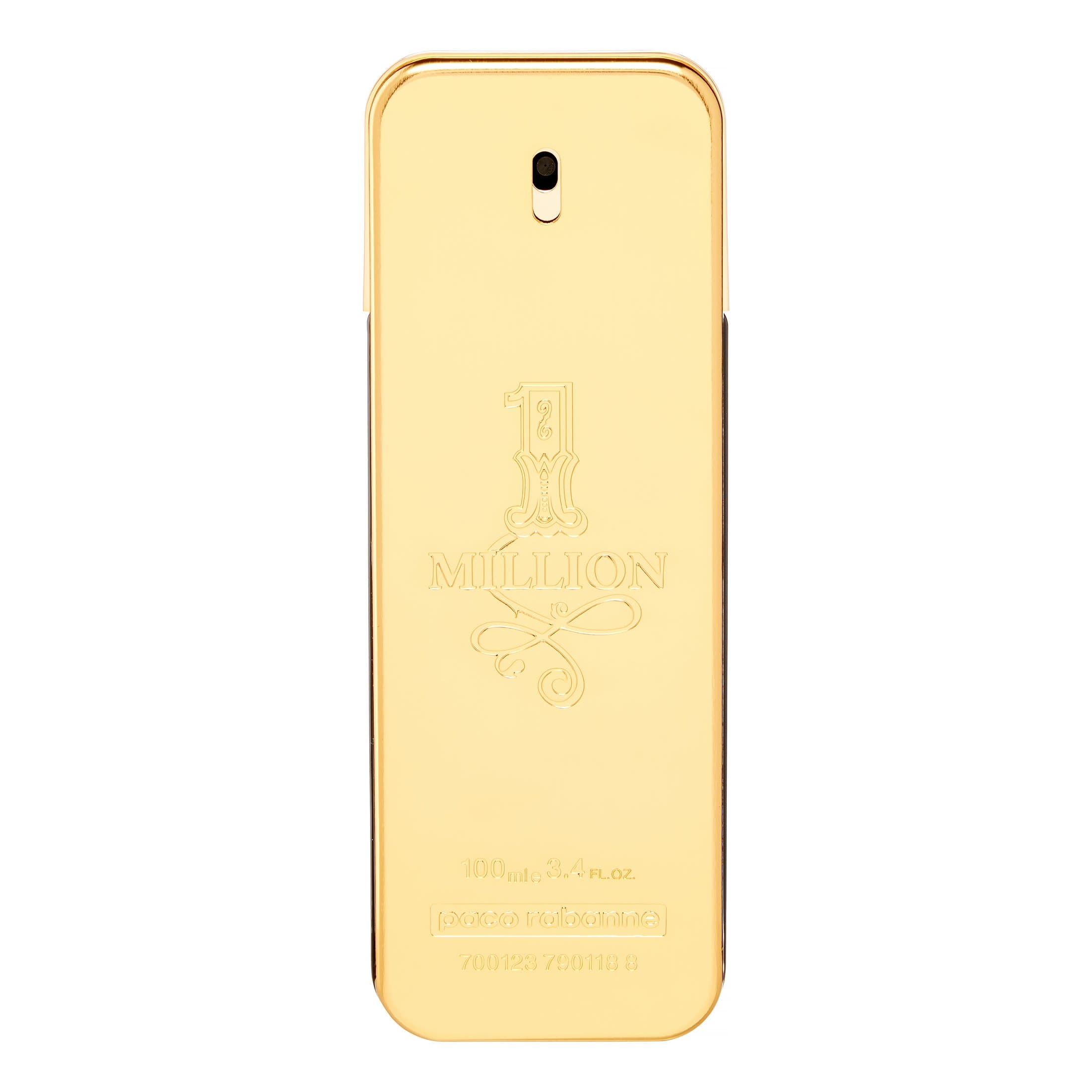 ($90 Value) Paco Rabanne 1 Million Eau De Toilette Spray, Cologne for Men, 3.4 Oz - FLJ CORPORATIONS