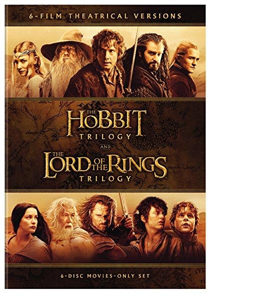 The Hobbit Trilogy / The Lord of the Rings Trilogy: 6-Film Theatrical Versions (DVD) - FLJ CORPORATIONS