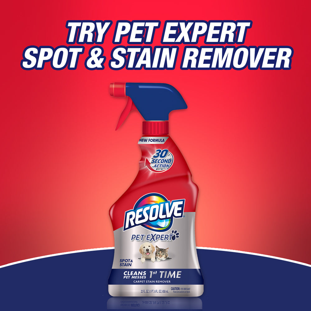Resolve Carpet Cleaner Spray Spot & Stain Remover, 22oz - FLJ CORPORATIONS