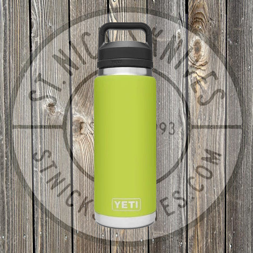 yeti 26 oz rambler olive green