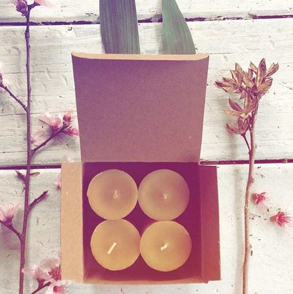 pure beeswax votives
