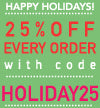 25% off christmas sale