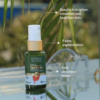 Vanity Wagon | Buy Lotus Botanicals Skin Brightening Face Serum with Vitamin C