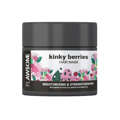 Vanity Wagon | Buy Flawsome Kinky Berries Moisturizing & Strengthening Hair Mask