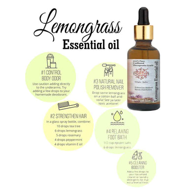 Vanity Wagon | Buy Pratha Pure Lemongrass Essential Oil