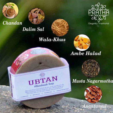 Vanity Wagon | Buy Pratha Ubtan Cold Process Handmade Soap