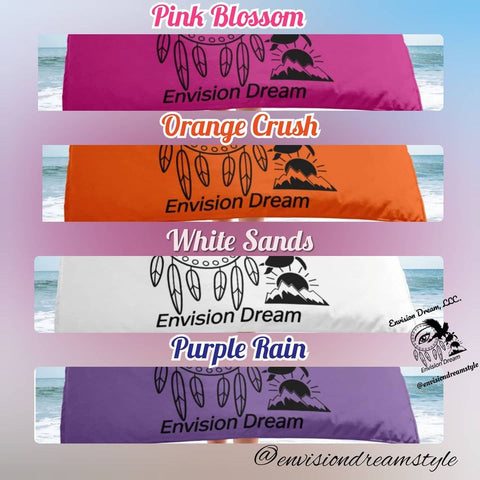 Envision Dream Beach Towel Colors