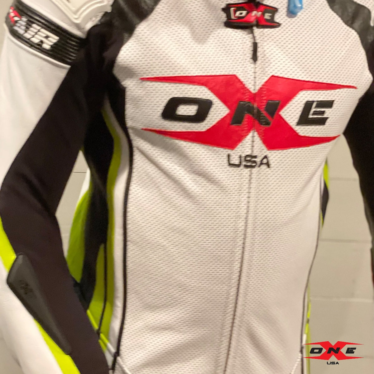 OneX USA Airbag Ready Pro Race Suit - Yellow
