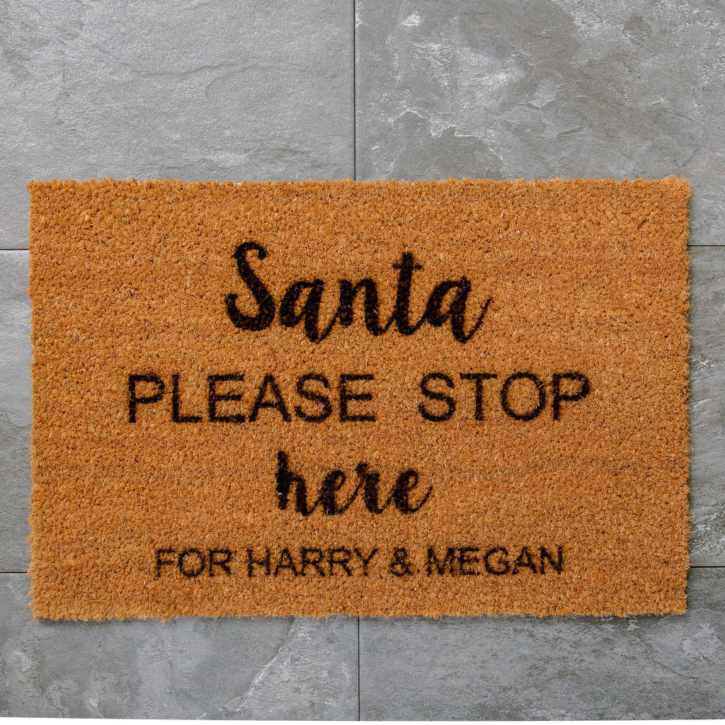 Personalised Door Mat Stag Design