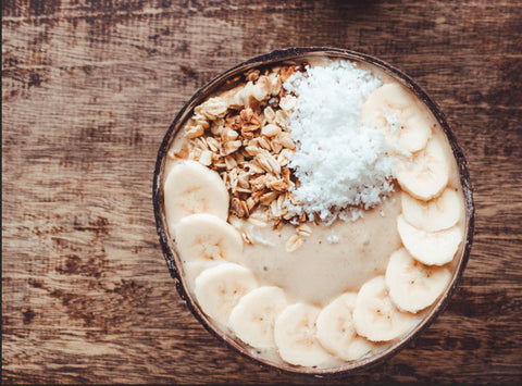 huski home peanut banana smoothie bowl recipe