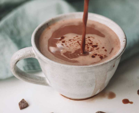 romantic cosy hot chocolate