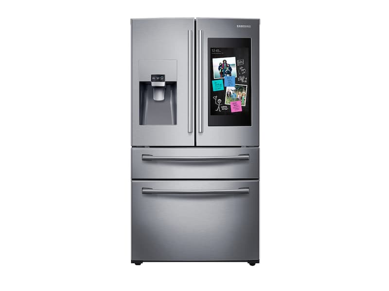 Load image into Gallery viewer, Samsung RF28NHEDBSR 28 Cu. Ft. Family Hub™ 4-Door French Door Refrigerator In Stainless Steel