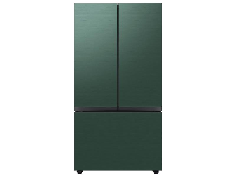 Load image into Gallery viewer, Samsung BNDL1650464486044 Bespoke 3-Door French Door Refrigerator (24 Cu. Ft.) With Autofill Water Pitcher In Emerald Green Steel