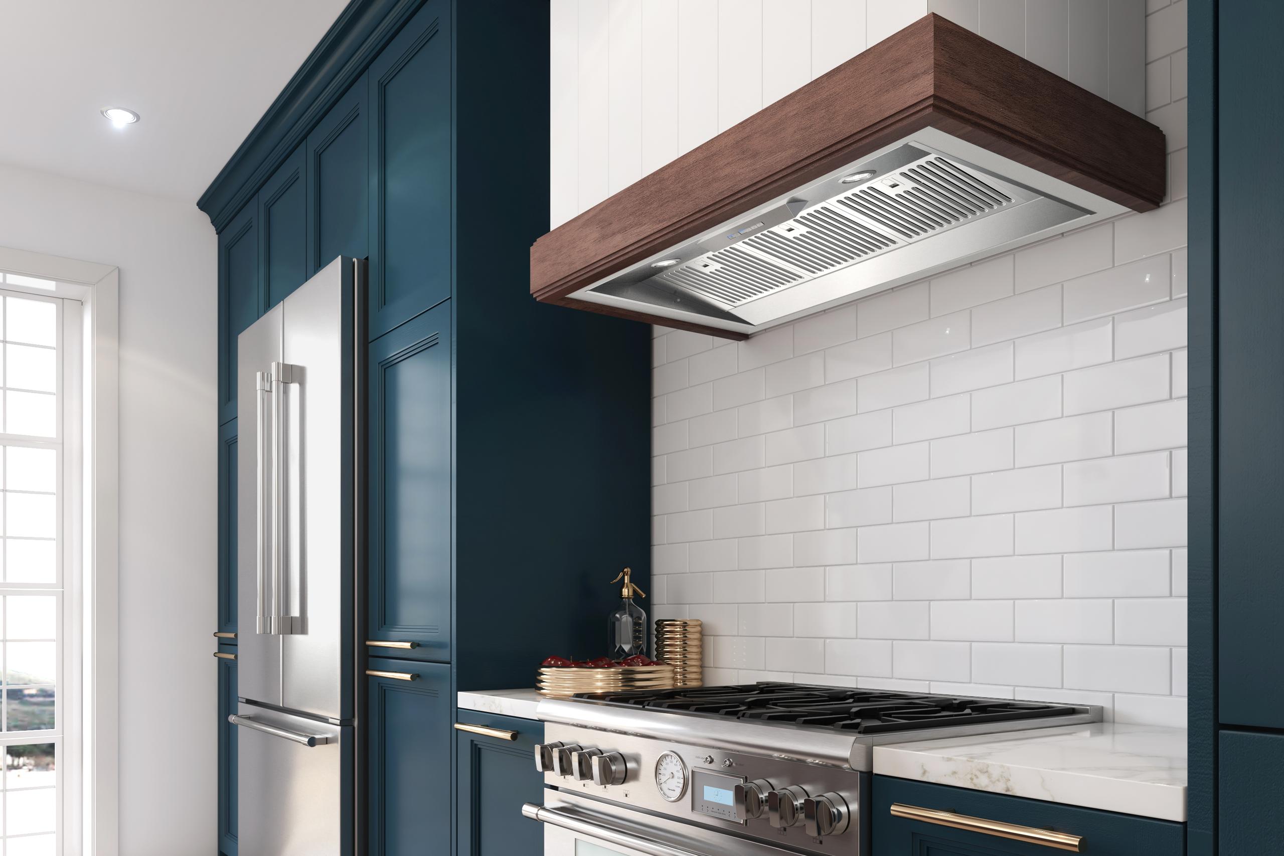 Load image into Gallery viewer, Xo Appliance XOIL4222SC New! 42In Ccc 600/395 Cfm Liner Insert Hood 22In D