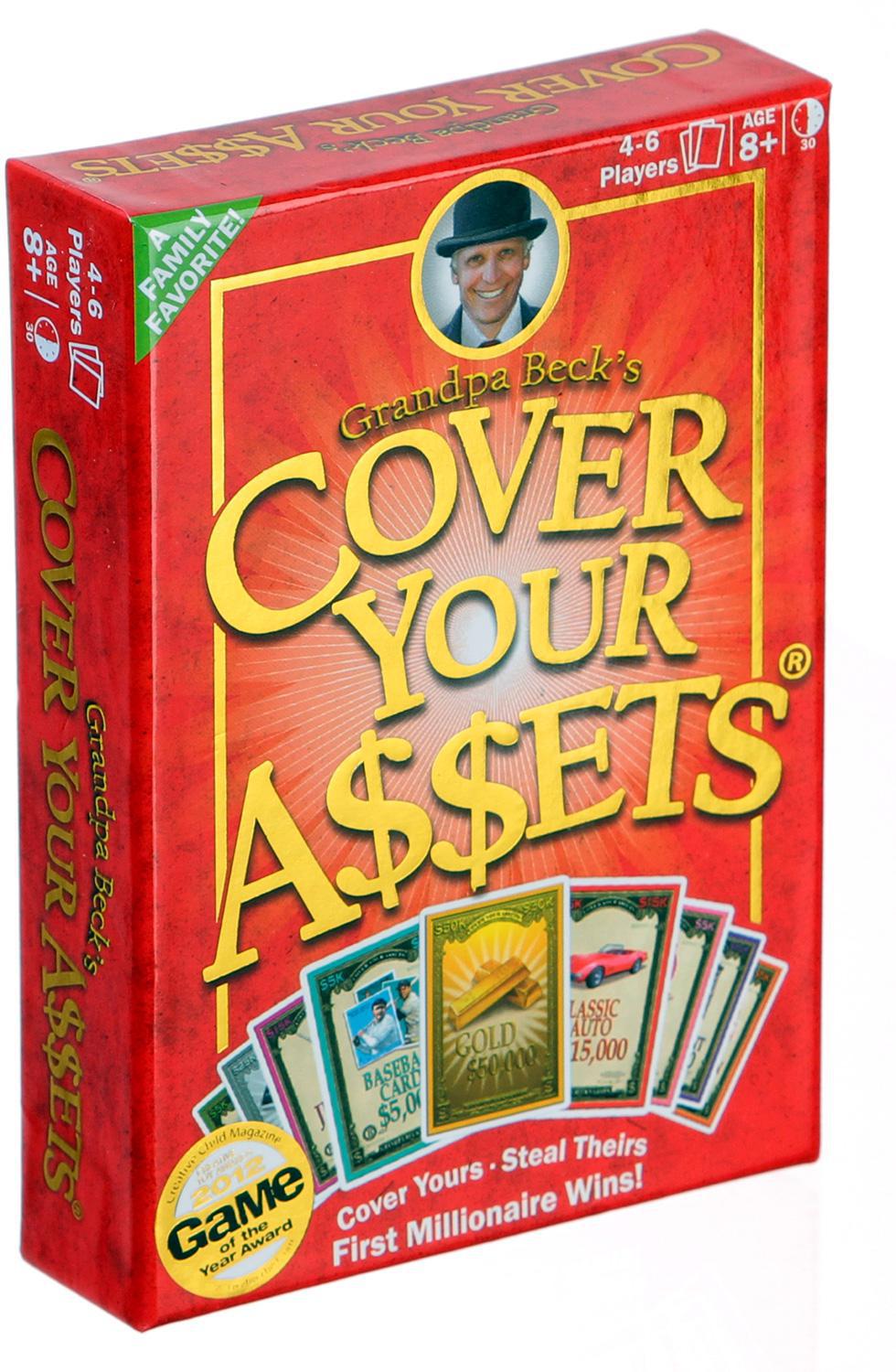 Grandpa Beck’s Cover Your Assets Card Game Last One! Fun Family-Friendly 