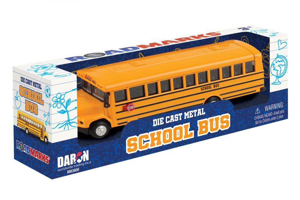 Denk vooruit Acquiesce Gelukkig Die Cast Yellow School Bus, 7 Inch Classic Metal School Bus Toy with P –  sunnytoysngifts.com