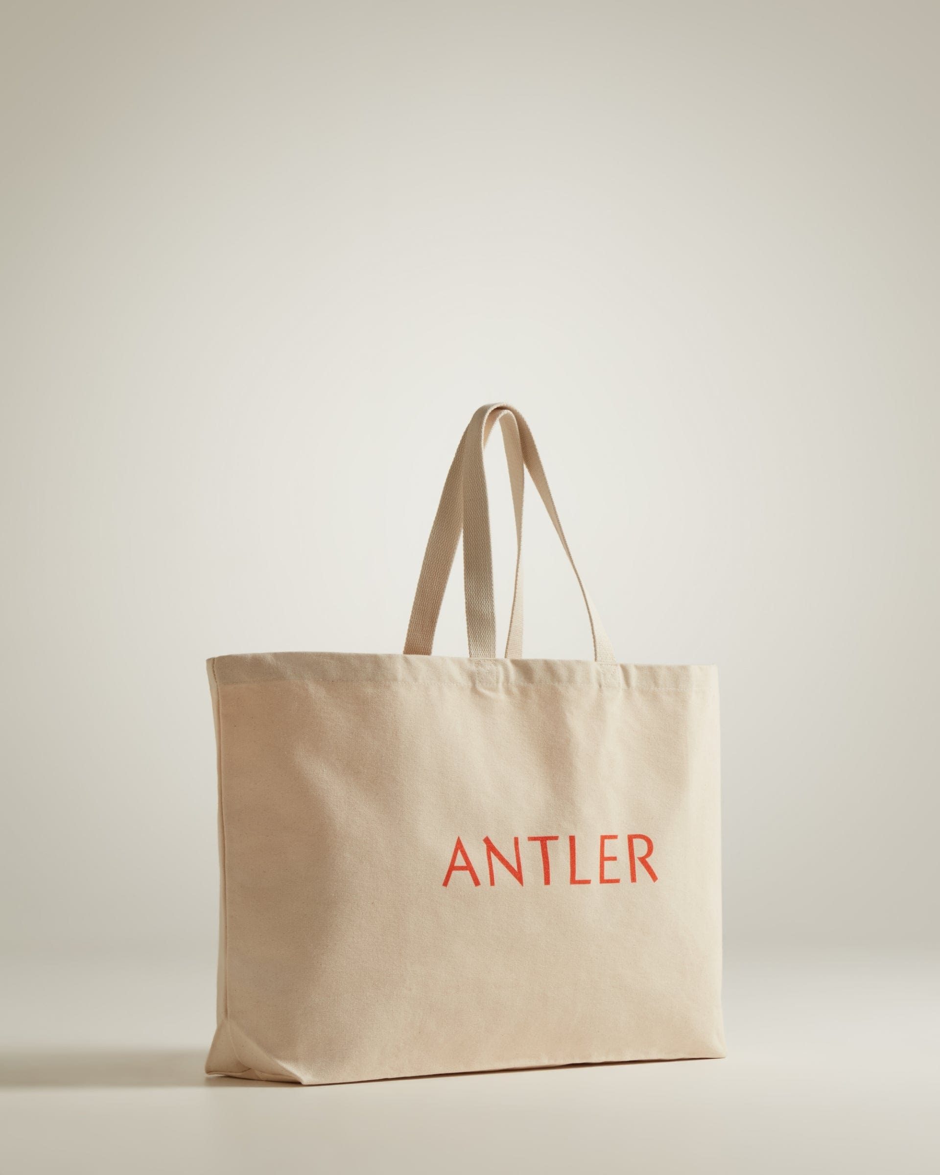 Oversized Tote Bag In Natural