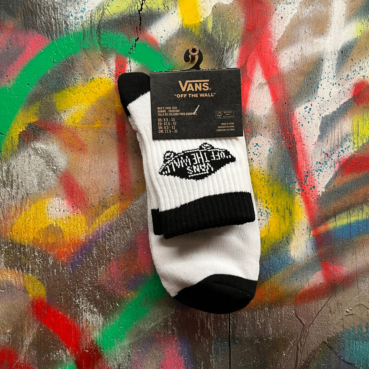 VANS OFF THE SOCKS (BLACK) – 3rd Lair