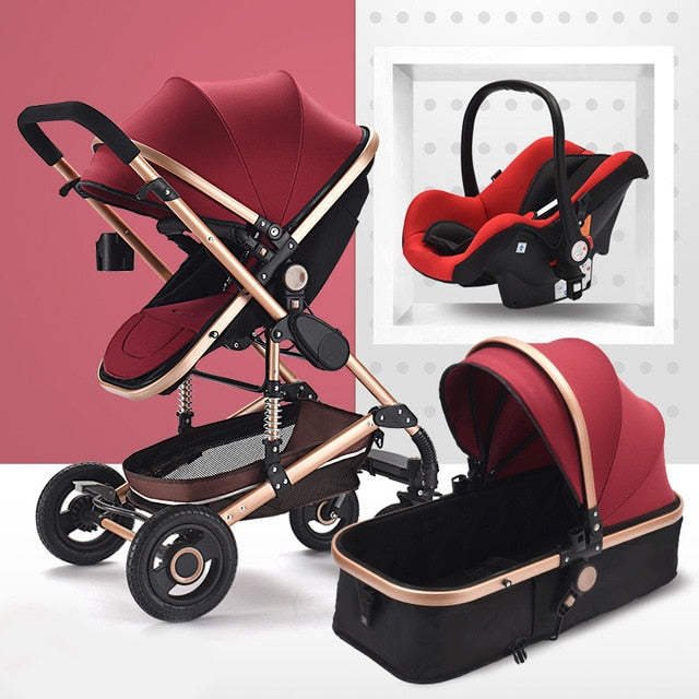 brand baby stroller 3 in 1