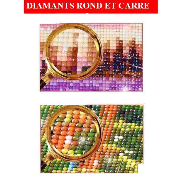 Diamant Rond ou Carre