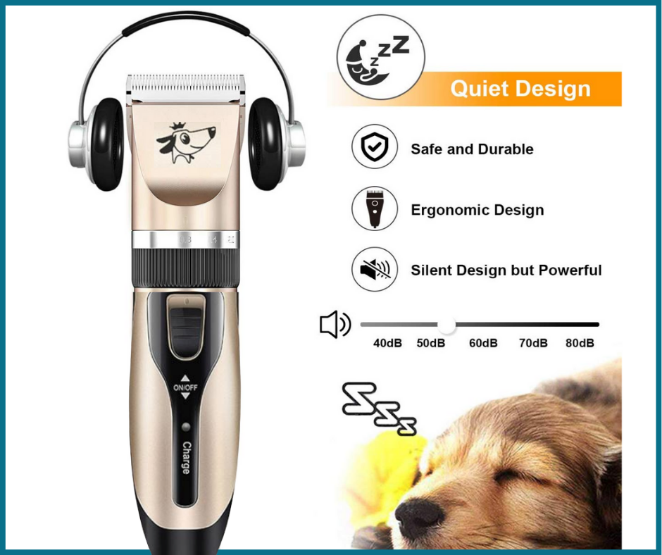 noiseless clippers for dogs