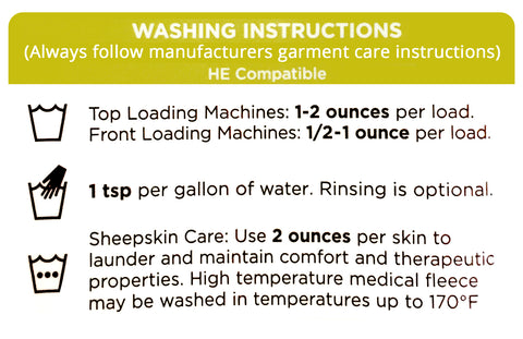 washing instructions for Kookaburra Wash