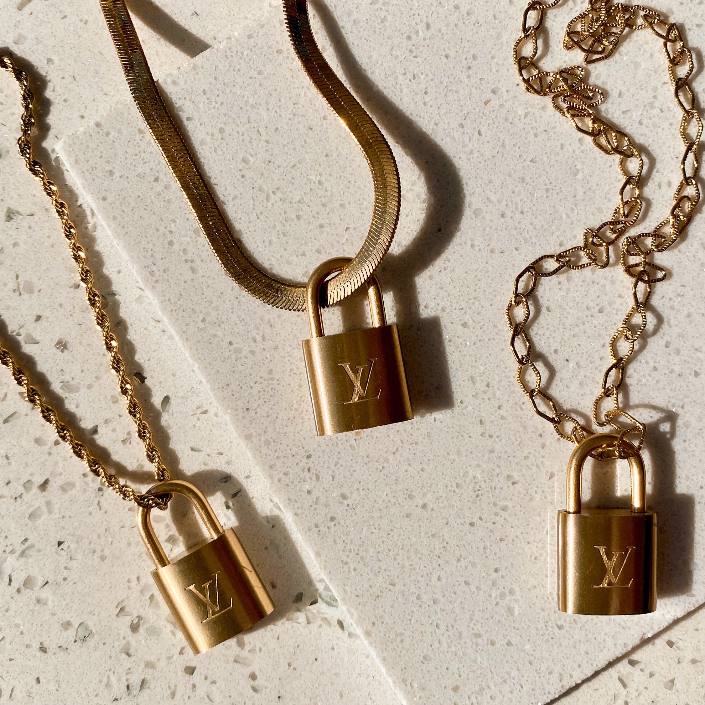 Versailles Lock Chain Necklace – KISMET SHOWROOM